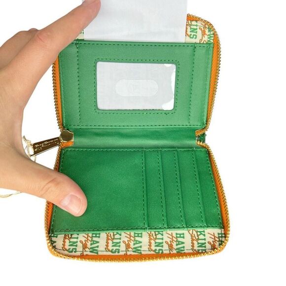 NEW Loungefly Netflix Stranger Things Hawkins High Zip-Around Wallet - Picture 7 of 9